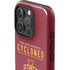 Iowa State University Athletic Text iPhone 16 Pro Max Impact Case